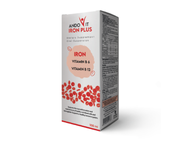 اندوفيت ايرون بلس شراب لدعم الدم الاندلس س ج 100 مل