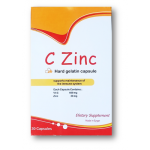 سى زنك دى كبسولات لدعم المناعة 30 كبسولة - C Zinc D Capsules for Immune Support 30 Capsules