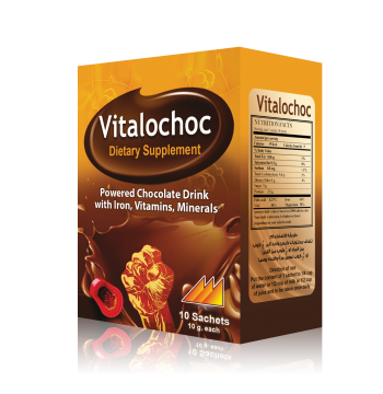 فيتالو شوك أكياس عادي حديد لدعم الصحة - Vitalo Shock Regular Iron Sachets for Health Support