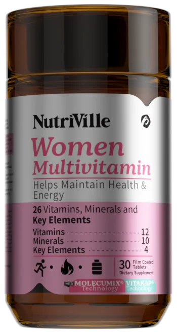 نيوترى فيل مالتي فيتامين ومان بارك فيل 30 قرص - Nutri Phil Multivitamin Woman Park Phil 30 Tablets