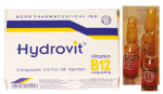 هيدروفيت ب12 أمبول لعلاج نقص فيتامين ب12 ودعم الأعصاب 500 مجم - Hydrovit B12 Ampoules for Vitamin B12 Deficiency and Nerve Support 500 mg