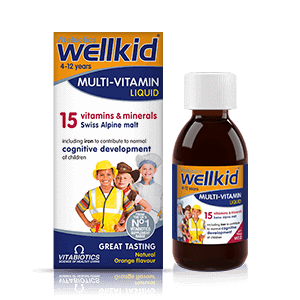ويل كيد شراب لدعم مناعة ونمو الأطفال 150 مل - Wellkid Syrup for Children Immunity and Growth Support 150 ml