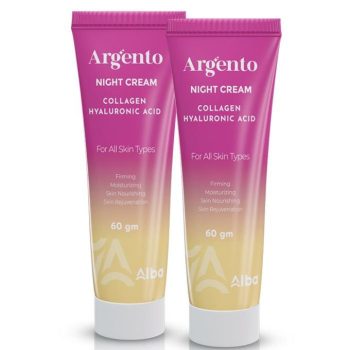 ارجينتو كريم الليل البا فارم عرض 1+1 - Argento Night Cream Alba Farm Offer 1+1