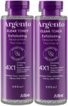 ارجينتو كلير تونر البا فارم س ج عرض 1+1 200 مل - Argento Clear Toner Alba Farm S J Offer 1+1 200 ml