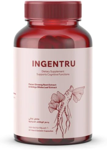 انجينترو كبسولات مكمل غذائي لدعم الجسم 60 كبسولة - Angentro Capsules Dietary Supplement for Body Support 60 Capsules