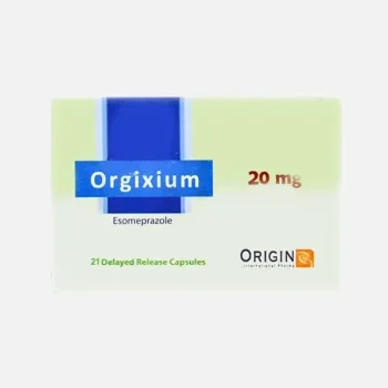 اوريجين فارم اورجيكسيوم أقراص مكمل غذائي لدعم الصحة العامة 20 مجم 21 كبسولة - Origin Pharm Orgexium Tablets Dietary Supplement for General Health Support 20 mg 21 Capsules