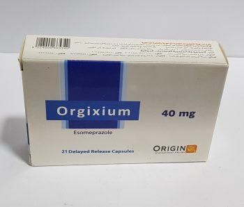 اوريجين فارم اورجيكسيوم أقراص مكمل غذائي لدعم الصحة العامة 40 مجم 21 كبسولة - Origin Pharm Orgexium Tablets Dietary Supplement for General Health Support 40 mg 21 Capsules