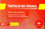 ثيوتاسيد اوريجينال لدعم الأعصاب 600 3 شريط - Thiotacid Original for Nerve Support 600 3 Strips