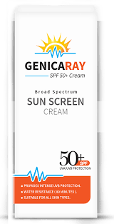 بيوجينيكا جينيكا راى كريم واقي شمس لحماية البشرة - Bioginica Genica Ray Sunscreen Cream for Skin Protection