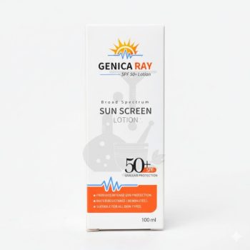 بيوجينيكا جينيكا راى لوشن واقي شمس لحماية البشرة 100 م - Bioginica Genica Ray Sunscreen Lotion for Skin Protection 100 ml
