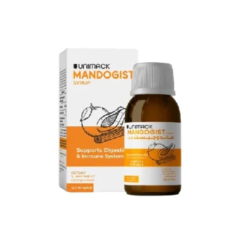 يونى ماك ماندوجيست شراب بديل ديجينورم لدعم الهضم 120 م - Uni Mac Mandogist Syrup Generic Diginorm for Digestive Support 120 ml