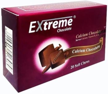 دوليكس لاب اكستريم شيكولاتة 20 قطعة لتعزيز الطاقة - Dulix Lab Extreme Chocolate for Energy Boost 20 Pieces