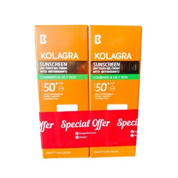 كولاجرا صن بلوك كريم جل عرض 1*1 - Collagra Sunblock Cream Gel Offer 1*1