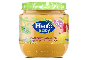 هيرو بيبى فواكه وحبوب - Hero Baby Fruits and Cereals