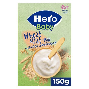 هيرو بيبى قمح وشوفان ولبن - Hero Baby Wheat, Oats and Milk
