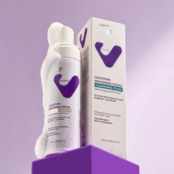 ماجيستيك فاكيشن غسول تفتيح فوم - Majestic Vacation Whitening Foam Cleanser