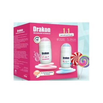 دراكون رول اون بينك + كاندي عرض - Dracon Roll-On Pink + Candy 1+1