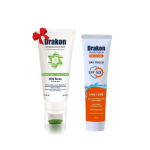 دراكون غسول للبشرة الدهنية + صن سكرين جل كريم - Dracon Cleanser for Oily Skin + Sunscreen Gel Cream
