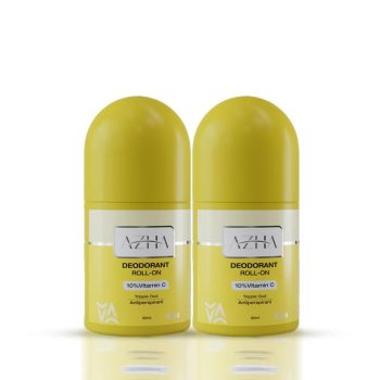 البا فارم ازها رول اون سكيرت أصفر عرض 1+1 60 م - Alba Pharma Azha Roll-On Secret Yellow 1+1 60 ml