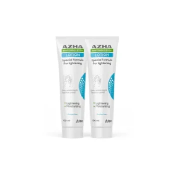 ازها لوشن تفتيح الجسم عرض 1+1 100 م - Azha Body Whitening Lotion 1+1 100 ml