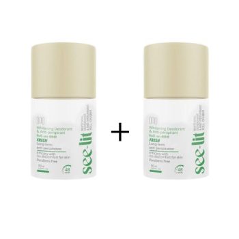 ميدنزا سى ليت رول اون فريش عرض 1+1 للعناية بالجسم - Medinza C-Lite Roll-On Fresh 1+1 for Body Care