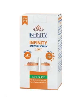 انفينتى كير صن سكرين جيل عرض 1+1 200 مل - Infinity Care Sunscreen Gel Offer 1+1 200 ml