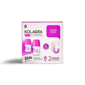 كولاجرا رول أون ليدر روز للحماية من التعرق ومنح رائحة ثابتة عرض 1+1 - Collagra Leader Rose Roll On Offer 1+1