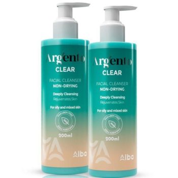 أرجنتو كلير غسول عرض 1+1 200 مل - Argento Clear Facial Cleanser Offer 1+1 200 ml