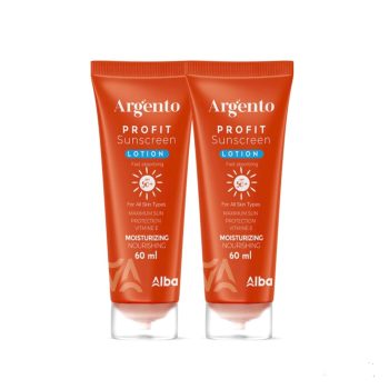 أرجنتو بروفيت لوشن واقي شمس 60 مل - Argento Profit Sunscreen Lotion 60 ml