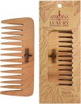 افريكانا مشط خشبي فاخر - Africana Premium Wooden Comb