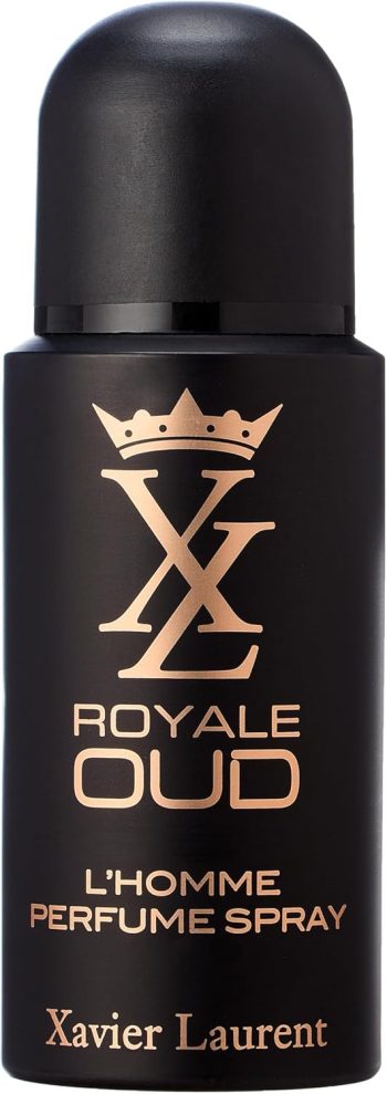 اكس ال سبراي رجالي رويال عود أسود 150 مل - XL Royal Oud Black Men Spray 150 ml