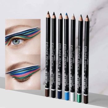 ام ان قلم كحل الوان مشكل (8005) بالدسته - MN Colored Kohl Pencil Assorted (8005) with Handle