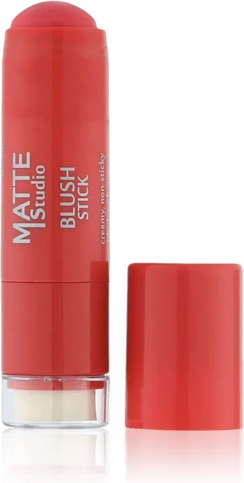 أماندا ستوديو بلاشر ستيك مطفي لمسة طبيعية درجة 3 - Amanda Studio Matte Blush Stick Shade 3