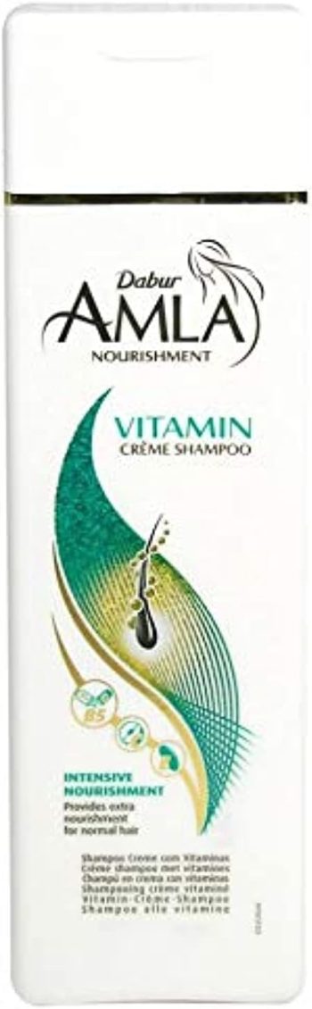 دابر أملا شامبو فيتامين لتغذية الشعر 360 مل - Dabur Amla Vitamin Nourishing Shampoo Green 360ml