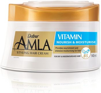 دابر أملا كريم شعر بالفيتامينات 125 جم - Dabur Amla Vitamin Hair Cream 125g