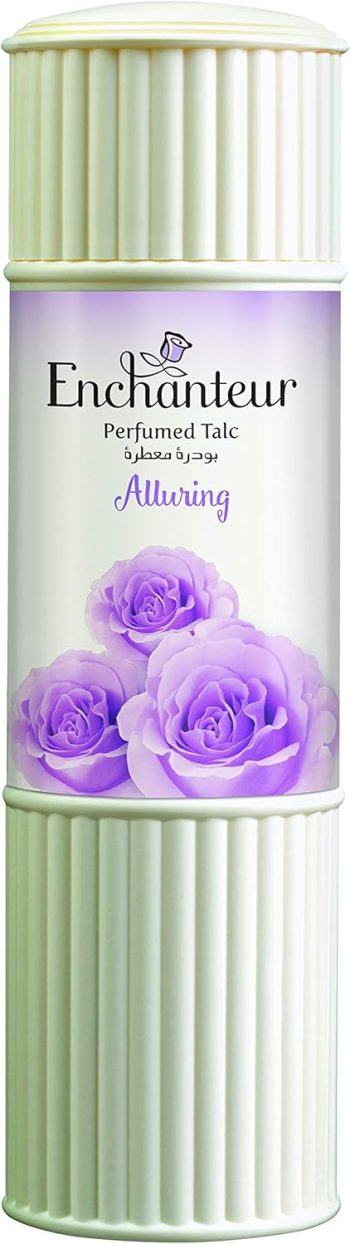 إنشانتير بودرة جسم معطرة بنفسجية 125 جم - Enchanteur Perfumed Talc Purple 125g