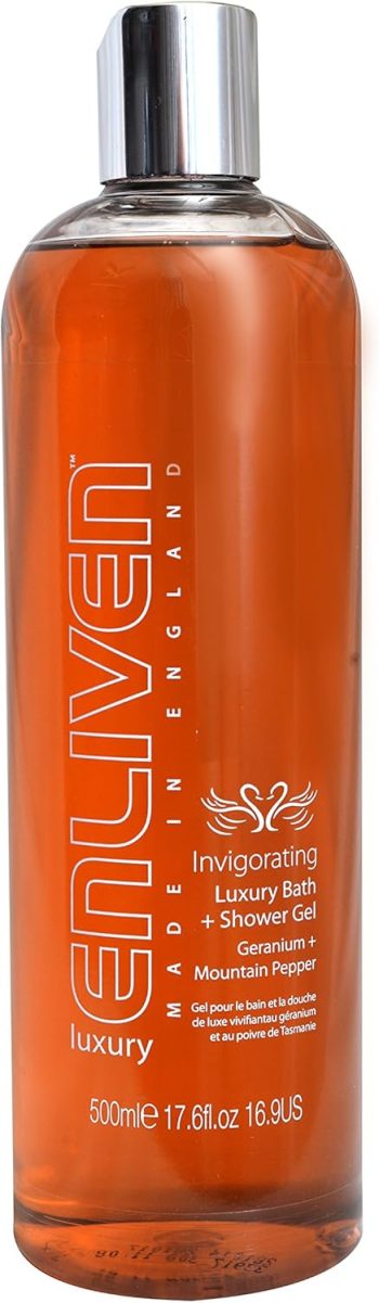 إنليفن جل استحمام فاخر بالتوت 500 مل - Enliven Luxury Bath & Shower Gel Raspberry 500ml