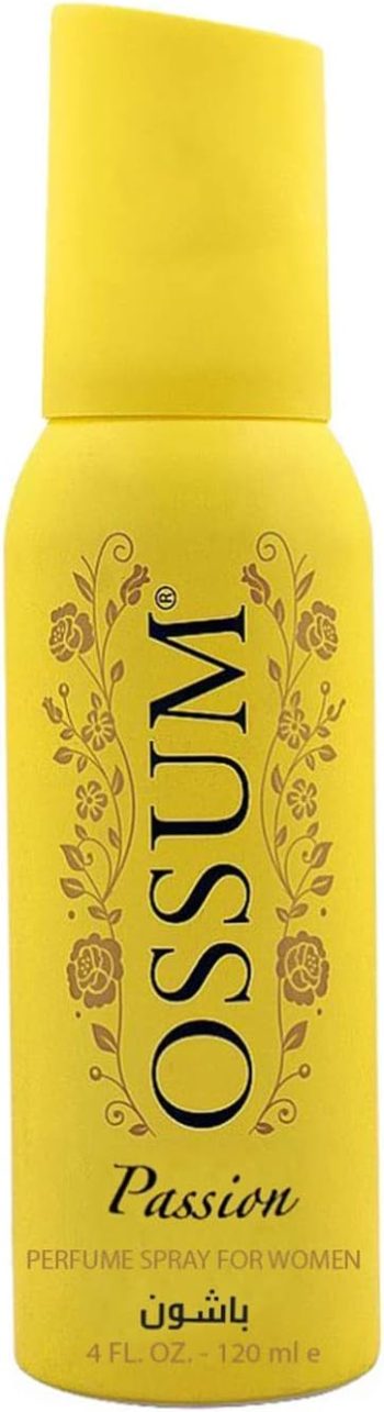 أوسم بخاخ جسم باشن 120 مل - Ossum Body Spray Passion 120ml