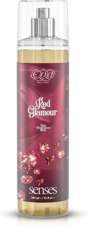 إيفا بودي سبلاش ريد جلامور 240 مل - Eva Body Splash Red Glamour 240ml