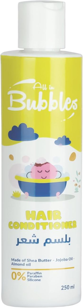 بابلز بلسم شعر للأطفال 250 مل - Bubbles Baby Hair Conditioner 250ml