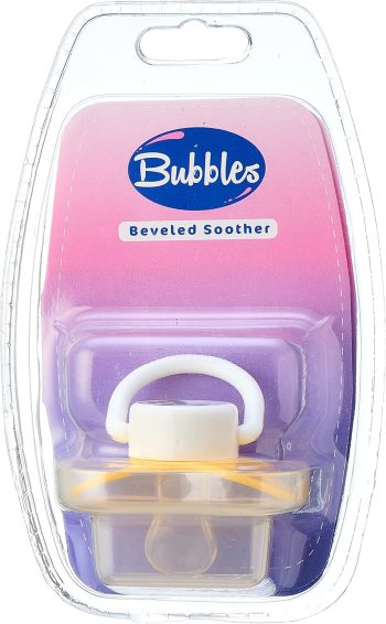 بابلز لهاية عادية وردي 6 شهور - Bubbles Standard Pacifier Pink 6+ Months