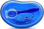 بابلز طقم إطعام طبق وملعقة وفرشة أزرق - Bubbles Feeding Set Plate + Spoon + Brush Blue