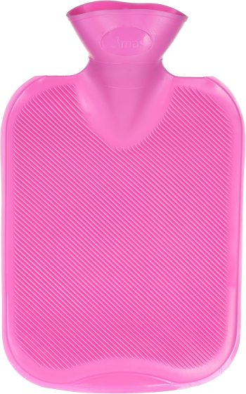 بابلز قربة مياه بجراب روز 2 لتر - Bubbles Hot Water Bottle with Cover Pink 2L