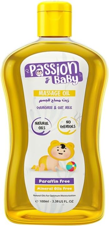 باشن بيبي زيت مساج للجسم 100 مل - Passion Baby Body Massage Oil 100ml
