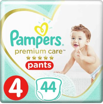 بامبرز سعودي حفاضة كلوت مقاس 4 عدد 44 - Pampers Saudi Pants Size 4 amount 44 Diapers
