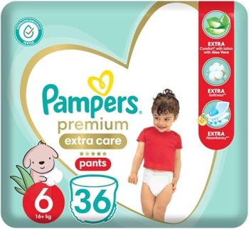 بامبرز سعودي حفاضة مقاس 6 عدد 36 - Pampers Saudi Size 6 amount 36 Diapers