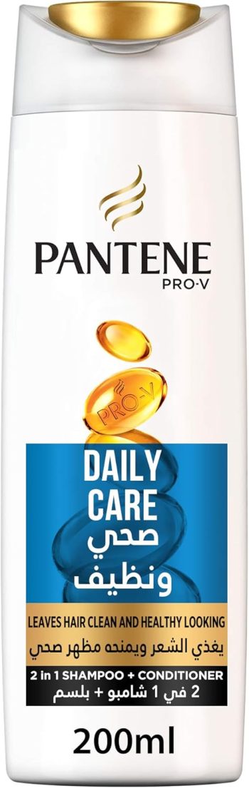 بانتين شامبو صحي ونظيف برو في 200 مل - Pantene Pro-V Shampoo Clean & Healthy 200ml