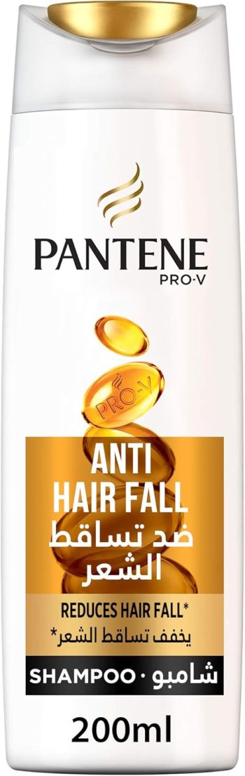 بانتين شامبو ضد تساقط الشعر برو في 200 مل - Pantene Pro-V Shampoo Anti-Hair Fall 200ml