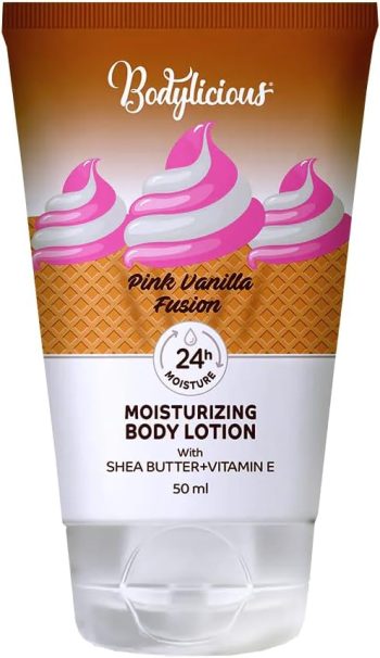 بودي ليشيوس لوشن للجسم فانيليا وردية 50 مل - Body Licious Pink Vanilla Body Lotion 50ml