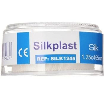 سلك بلاست بلاستر 1.25 سم شيرنك 24 ق - Silk Plast Tape 1.25cm Shrink 24pcs